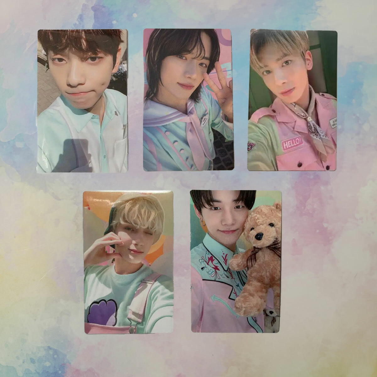 TXT Official photo card TOMORROW X TOGETHER 2022 Season's