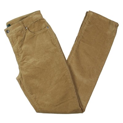 

Женские светло-коричневые прямые вельветовые брюки Lauren Ralph Lauren Plus  31 BHFO 4427, Camel