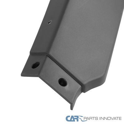 Fit 10-13 Chevy Camaro V6 Matte Black Front Bumper Lip Spoiler Splitter Body Kit