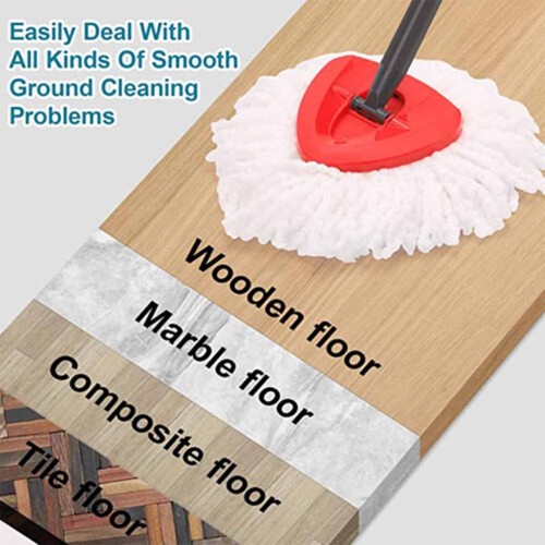 Microfiber mop head and Cleaning brush for O-cedar cleaning pad rotating