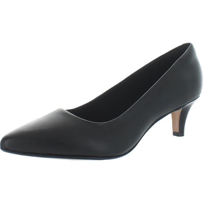 

Женские туфли-лодочки Clarks Linvale Jerica, классическое ортолитовое платье, туфли на каблуке «котенок», Black leather, Linvale Jerica