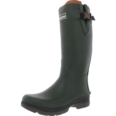 Женские резиновые сапоги Barbour Tempest Green Tall 10 Medium (B,M) BHFO 8652