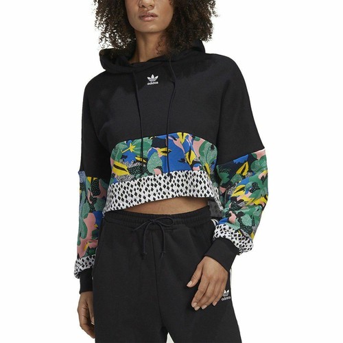 [GC6850] Женская укороченная худи Adidas HER Studio London