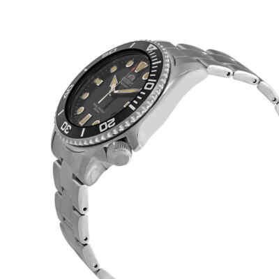 Pre-owned Orient Automatic Black Dial Men's Watch Ra-ac0k01b00c