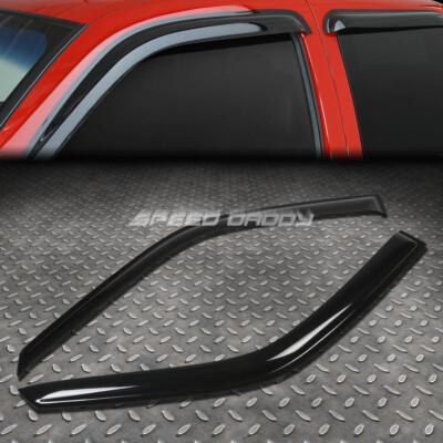 FOR 99-03 TRACKER/VITARA SMOKE TINT WINDOW VISOR SHADE/SUN WIND/RAIN DEFLECTOR