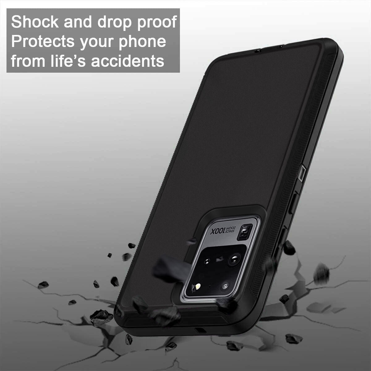 For Samsung Galaxy S20+ S20 Ultra FE 5G Shockproof Rugged Heavy Duty Case Cover