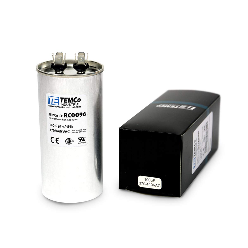100 Uf Run Capacitor CBB65 370-440V for HVAC AC Fan Motor Blower