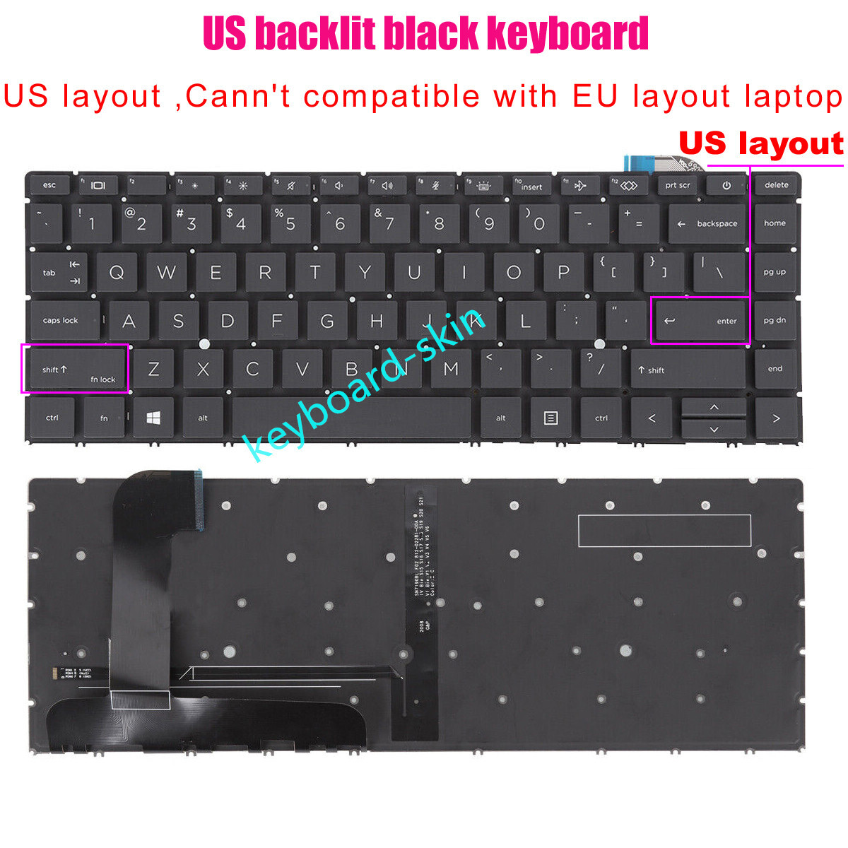 Amazon | 汎用 ノートブックキーボー に適合する For HP