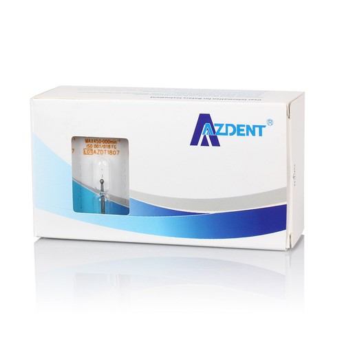 100pcs AZDENT Dental Diamond Burs For High Speed Handpiece Friction Grip 1.6mm