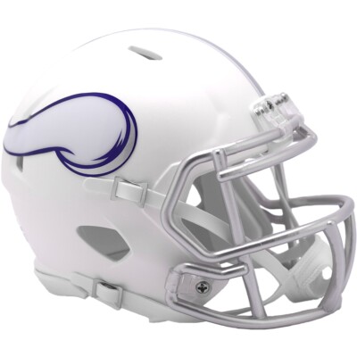 Minnesota Vikings White 2024 Alternate Riddell Speed Mini