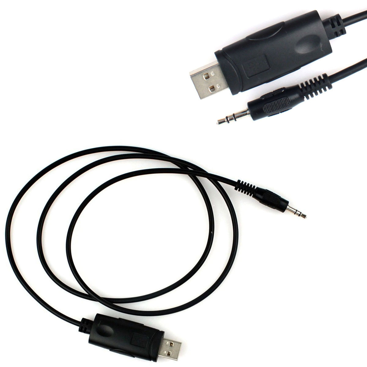 USB Programming Cable for Icom IC-F24S IC-F43TR IC-F33 IC-F43 IC-208E New 3.5mm