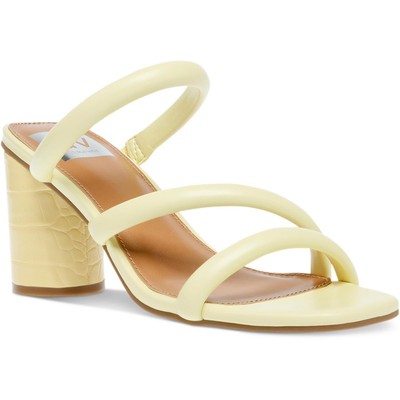 Женские босоножки Myla Yellow Mule от DV By Dolce Vita среднего размера (B,M) BHFO 0426