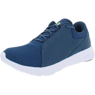 

Кроссовки для бега Under Armour Womens Squad Blue 5.5 Medium (B,M) BHFO 8190, Veritable ink/white/funny lime, Squad