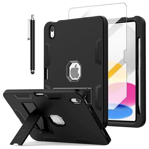 For Apple iPad 10th Generation Case 10.9 inch Heavy Duty Shockproof Stand Cover