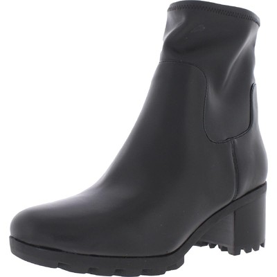 

Женские ботильоны Vionic Ronan из искусственной кожи на блочном каблуке в стиле вестерн BHFO 9022, Black stretch synthetic, Ronan