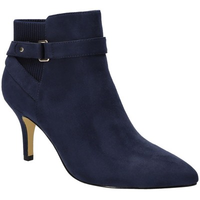 

Женские кожаные ботильоны Bella Vita Aileen с украшением BHFO 9278, Navy suede, Aileen