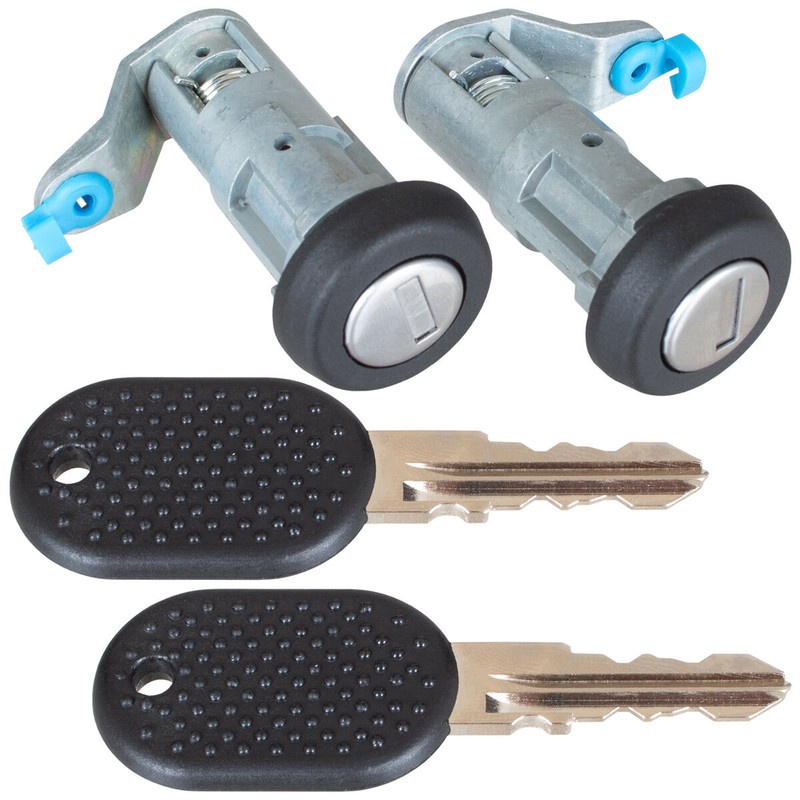 Barillets Cylindre De Serrure De Porte Avant 2pcs Pour Iveco Daily Iii Iv V