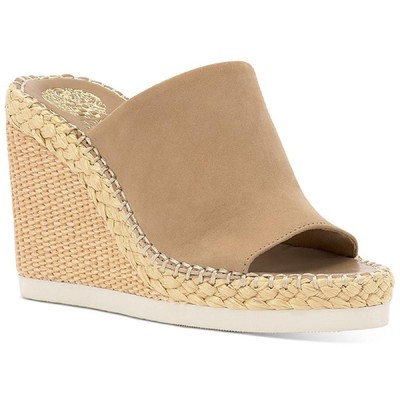

Женские сандалии Vince Camuto Brissia Tan на танкетке 9,5 средний (B,M) BHFO 7136, Tortilla / silky nubuck