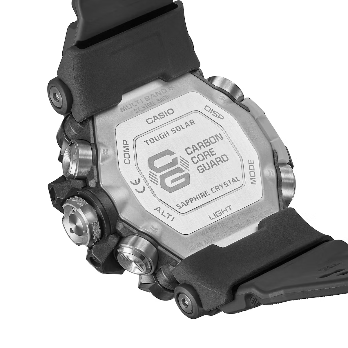 Pre-owned Casio G-shock Gwg-2000-1a1jf Black Gray Carbon Mudmaster Men's Watch Unopened N