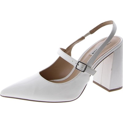 Steve Madden / женские белые туфли-лодочки Maegan на высоком каблуке 10 см (B, M) BHFO 3199