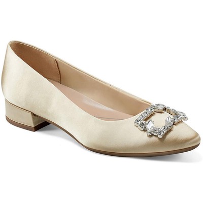 Женские элегантные туфли-лодочки из атласа Easy Spirit Womens Carisma 2 без шнуровки BHFO 2589