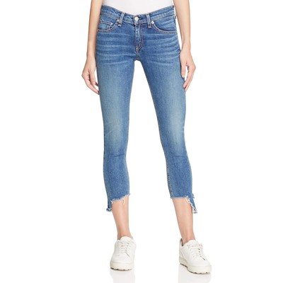 

Rag - Bone Jeans Женские синие джинсы Hampton Wash Cut-Off Capri Jeans  BHFO 0119