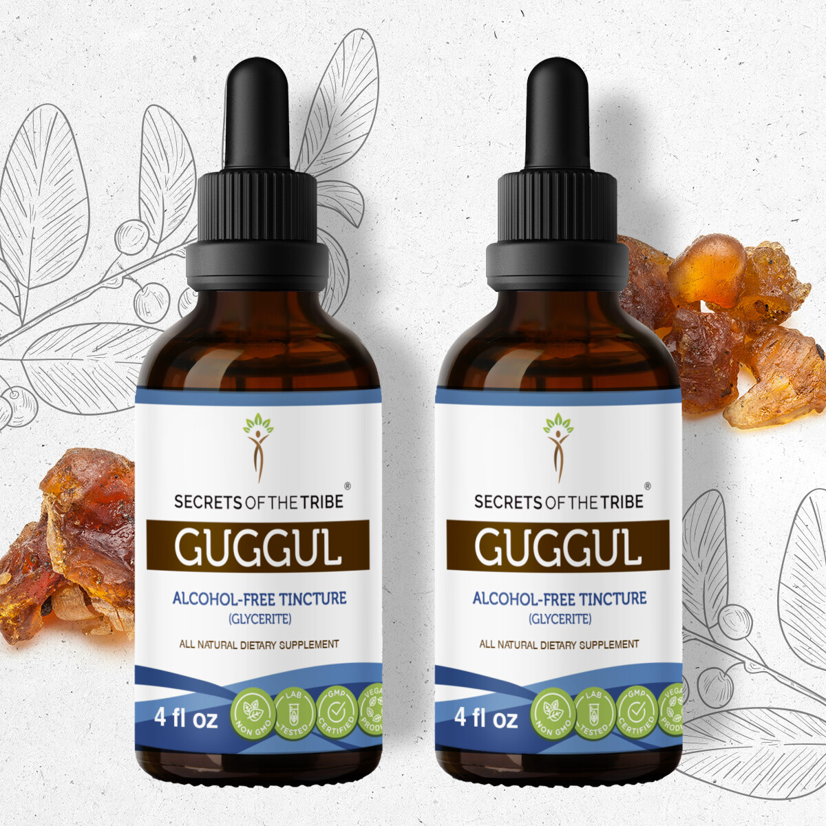 Secrets Of The Tribe Guggul Tincture Alcohol-FREE  