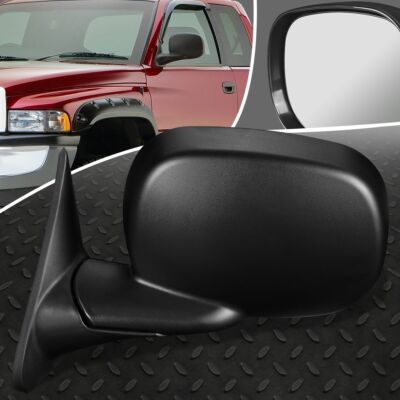 ДЛЯ 98-02 DODGE RAM 1500 2500 OE STYLE РУЧНОЕ ЛЕВОЕ БОКОВОЕ ЗЕРКАЛО ЗАДНЕГО ВИДА НА ДВЕРИ