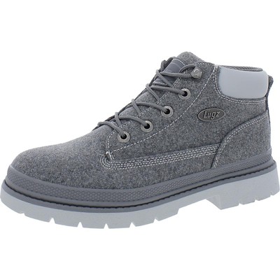 Женские ботильоны Lugz Drifter Peacoat серого цвета, размер 8, средний (B,M), BHFO 2426