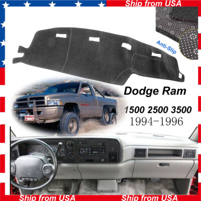 Dash Mat Cover For Dodge Ram 1500 2500 3500 2010 2017 Non