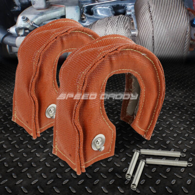 2X ТУРБОНАДДУВНОЕ УСТРОЙСТВО T25/T28 GT25 GT28 GT35 С ТЕПЛОЗАЩИТНЫМ ПОКРЫТИЕМ ДЛЯ ТУРБИНЫ, КРАСНОЕ