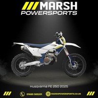 FE 250 2025 Model - Husqvarna Main Dealer - 1250 OFF! 0% Finance Available