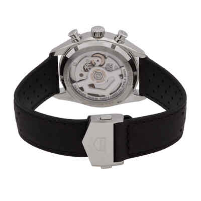 Pre-owned Tag Heuer Carrera Chronograph Automatic Black Dial Men's Watch Cbs2210.fc6534