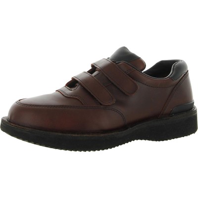 

Walkabout Mens Quick Grip Brown Walking Shoes 12 Extra Wide (E+, WW) BHFO 1132, Brown/chestnut