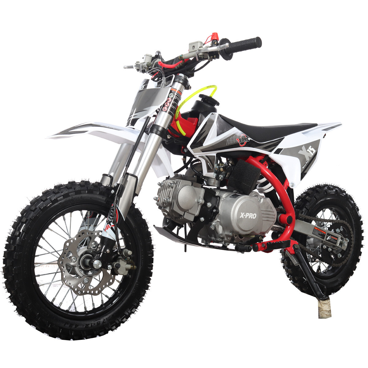X-PRO X15 110cc Dirt Bike 4 Stroke Gas Powered Pit Bike Off Road Kick Start