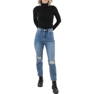 

BLANKNYC] Женские укороченные джинсы Destroyed с высокой посадкой  BHFO 6649, Джинса, 07UM1794