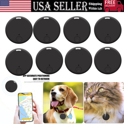 2-8 Mini Pet Dog Cat Bluetooth Locator Tracker Car GPS Tracking Anti-Lost Device