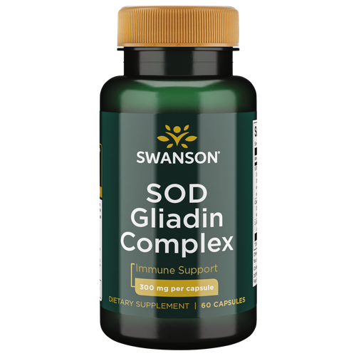 Swanson Sod Gliadin Complex 300 мг 60 капсул
