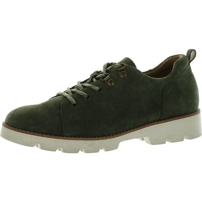 

Зеленые замшевые оксфорды Vionic Ballari со шнуровкой 8 Medium (B,M) BHFO 6829, Olive