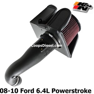 Ford 6.4 diesel cold air intake #3