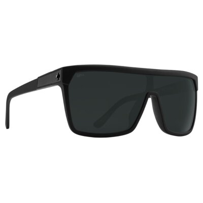 SPY SPY OPTICS MEN'S POLARIZED FLYNN SOFT MATTE BLACK SUNGLASSES