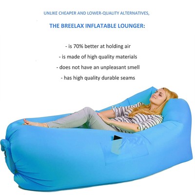 Best Air Lounger Sofa Ideal Couch for Backyard, Lakeside, Beach, Picnic, (Best Inflatable Air Lounger)