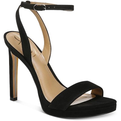 

Sam Edelman Женские черные замшевые туфли на каблуке Jade 11 Medium (B,M) BHFO 2807, Black suede