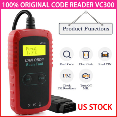 ANCEL VC300 CAN OBD2 Scanner OBD Code Reader Car Check Engine Diagnostic Tool