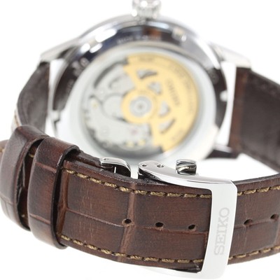 Pre-owned Seiko Presage Sary109 Champaign Gold Mechanical Automatic Men's Watch In Box