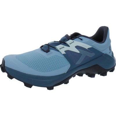 

Salomon Womens Wildcross 2 Blue Кроссовки 5.5 Medium (B,M) BHFO 6420, Delphinium blue/mallard blue/yucca, Wildcross 2