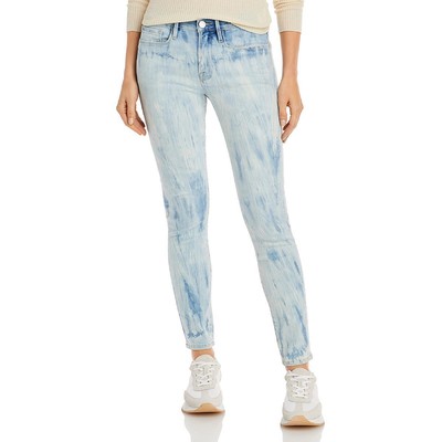 Женские джинсы-скинни Jeanne Blue Denim средней стирки с рамкой из джинсовой ткани 26 BHFO 6617