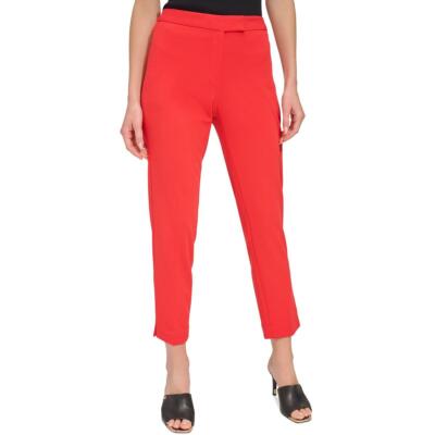 DKNY Womens High Rise Ankle Office Dress Pants Trousers BHFO 8144