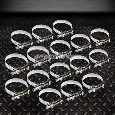 СИЛИКОНОВЫЕ Т-ОБРАЗНЫЕ ЗАЖИМЫ ПРОМЕЖУТОЧНОГО ОХЛАДИТЕЛЯ ТУРБОЗАБОРНИКА ИЗ НЕРЖАВЕЮЩЕЙ СТАЛИ С ЦИНКОВЫМ ПОКРЫТИЕМ 16X3,25 Мм