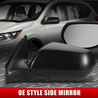ДЛЯ 17-20 HONDA CRV OE STYLE ЛЕВОЕ БОКОВОЕ ЗЕРКАЛО С ЭЛЕКТРОПРИВОДОМ РЕГУЛИРОВКИ ТЕКСТУРИРОВАННОГО ЧЕРНОГО ЦВЕТА